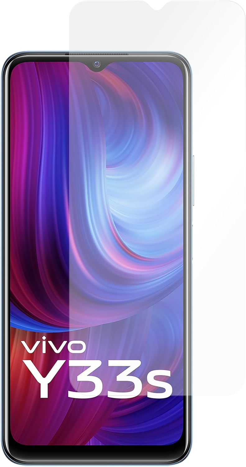 Bild von Cazy Schutzglass Kompatibel mit vivo Y33s Tempered Glass Hülle Kompatibel - 1 Stück