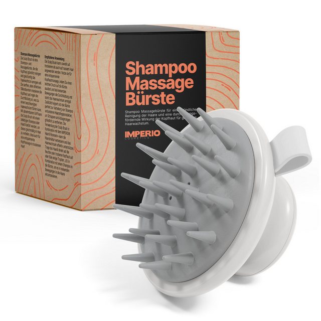 Bild von IMPERIO Haarbürste Shampoo-Massagebürste für Tiefenreinigung und mehr Haarwachstum