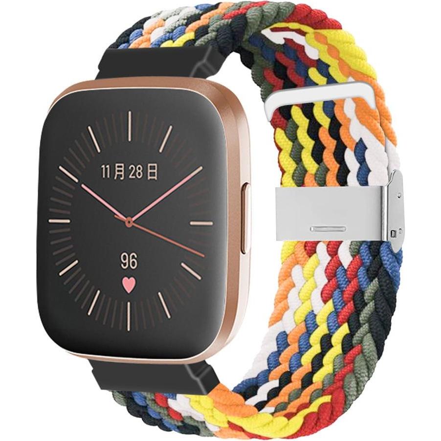 Bild von Strap-it geflochtenes Armband (Nylon, Versa 2), Uhrenarmband