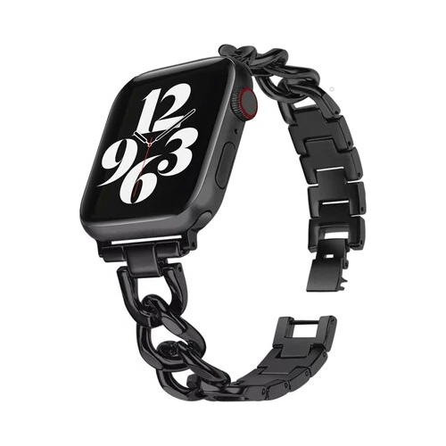 Bild von Stylisches Stahlkettenarmband für Ihre Apple Watch