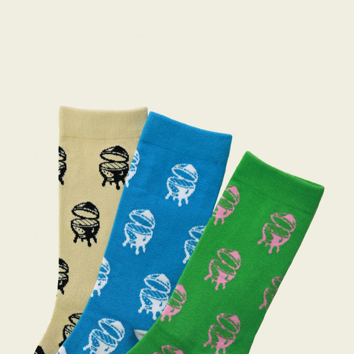 Bild von Big Green Egg Socken - Dreierpackung - 43 - 46