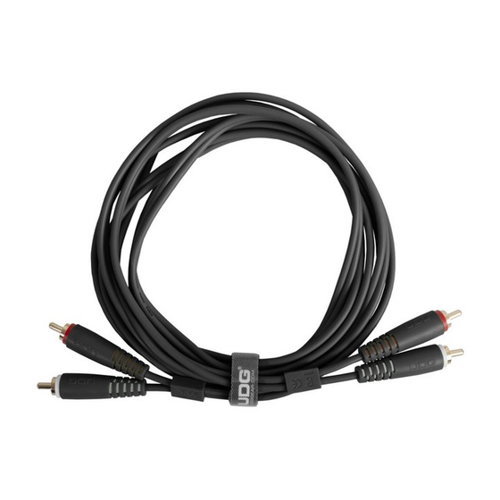 Bild von UDG Ultimate Audio Cable RCA-RCA Black 3,0 m (U97003BL) – Vielseitiges Audiokabel für höchste Ansprüche