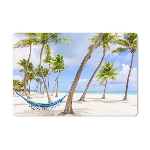 Bild von MuchoWow Gaming Mauspad Hängematte - Strand - Palmen (1-St)