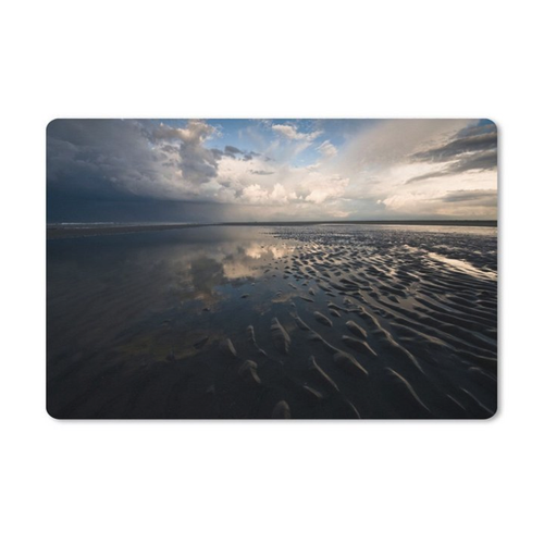 Bild von MuchoWow Gaming Mauspad – Dunkles Wasser von Terschelling