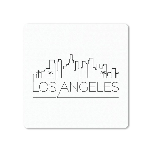 Bild von MuchoWow Gaming Mauspad Skyline "Los Angeles" - XXL für höchste Präzision