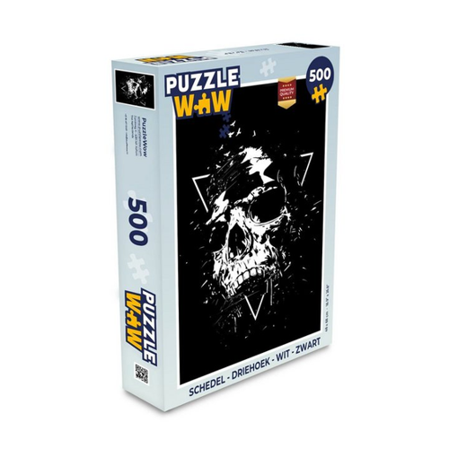 Bild von MuchoWow Puzzle Totenkopf – Eine Herausforderung für Puzzle-Enthusiasten