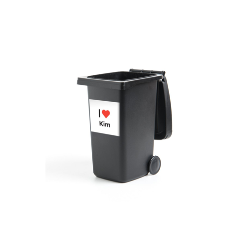 Bild von Wunderschöne Aufkleber für Mülleimer von Stickersnake und MuchoWow
