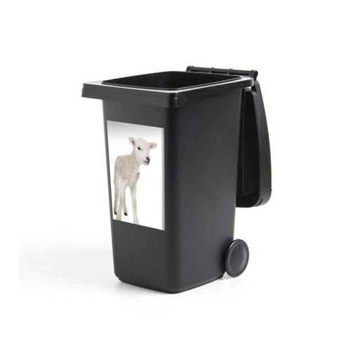Bild von MuchoWow Wandsticker Lamm – Ein kreativer Container-Aufkleber für mehr Farbe