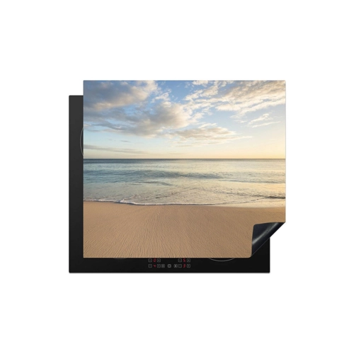 Bild von MuchoWow Herd-Abdeckplatte Strand - Wasser - Wolken