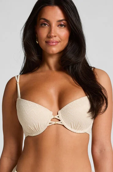 Bild von Hunkemöller Crochet Bikini Top Weiß