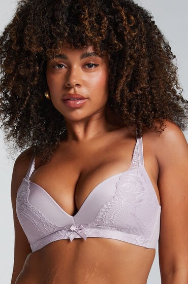 Bild von Hunkemöller Gepolsterter BH ohne Bügel Lycke Lila