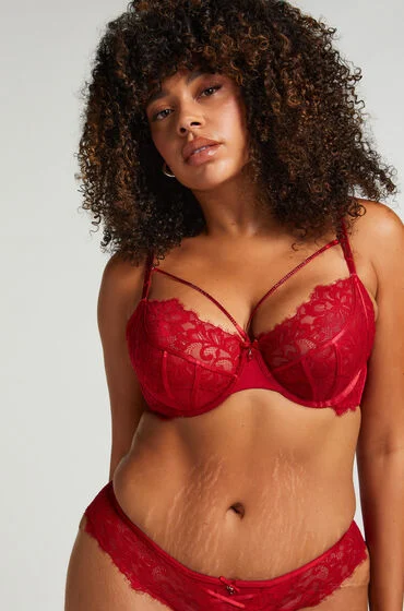 Bild von Hunkemöller Unwattierter Bügel-BH Charlotta Rot