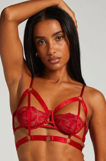 Bild von Hunkemöller Unwattierter Bügel-BH Jacky Rot