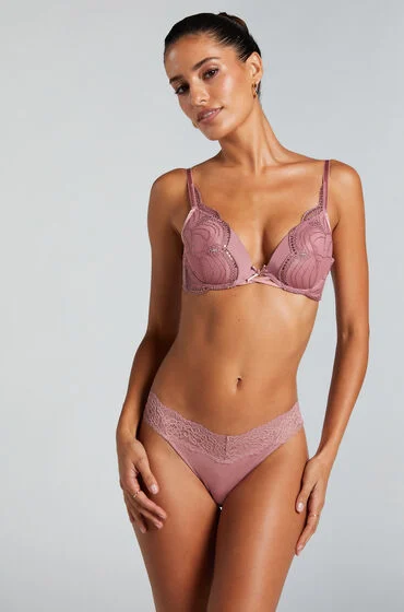 Bild von Hunkemöller String Sunny Rosa
