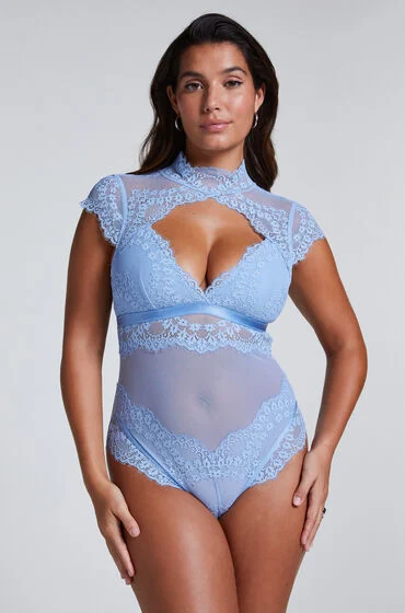 Bild von Hunkemöller Body Daisy Blau
