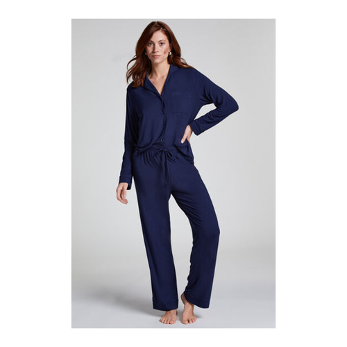 Bild von Hunkemöller Jersey-Hose Essential Blau – Bequemlichkeit trifft Stil