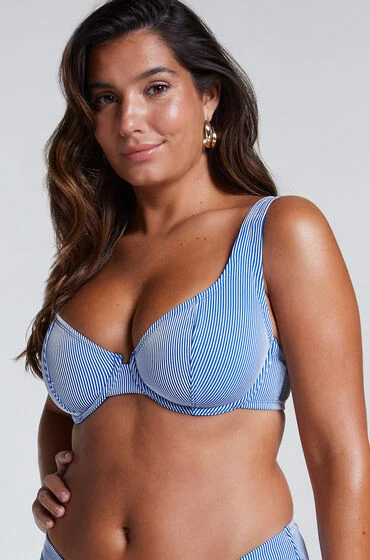 Bild von Hunkemöller Bikini-Oberteil Fiji Blau