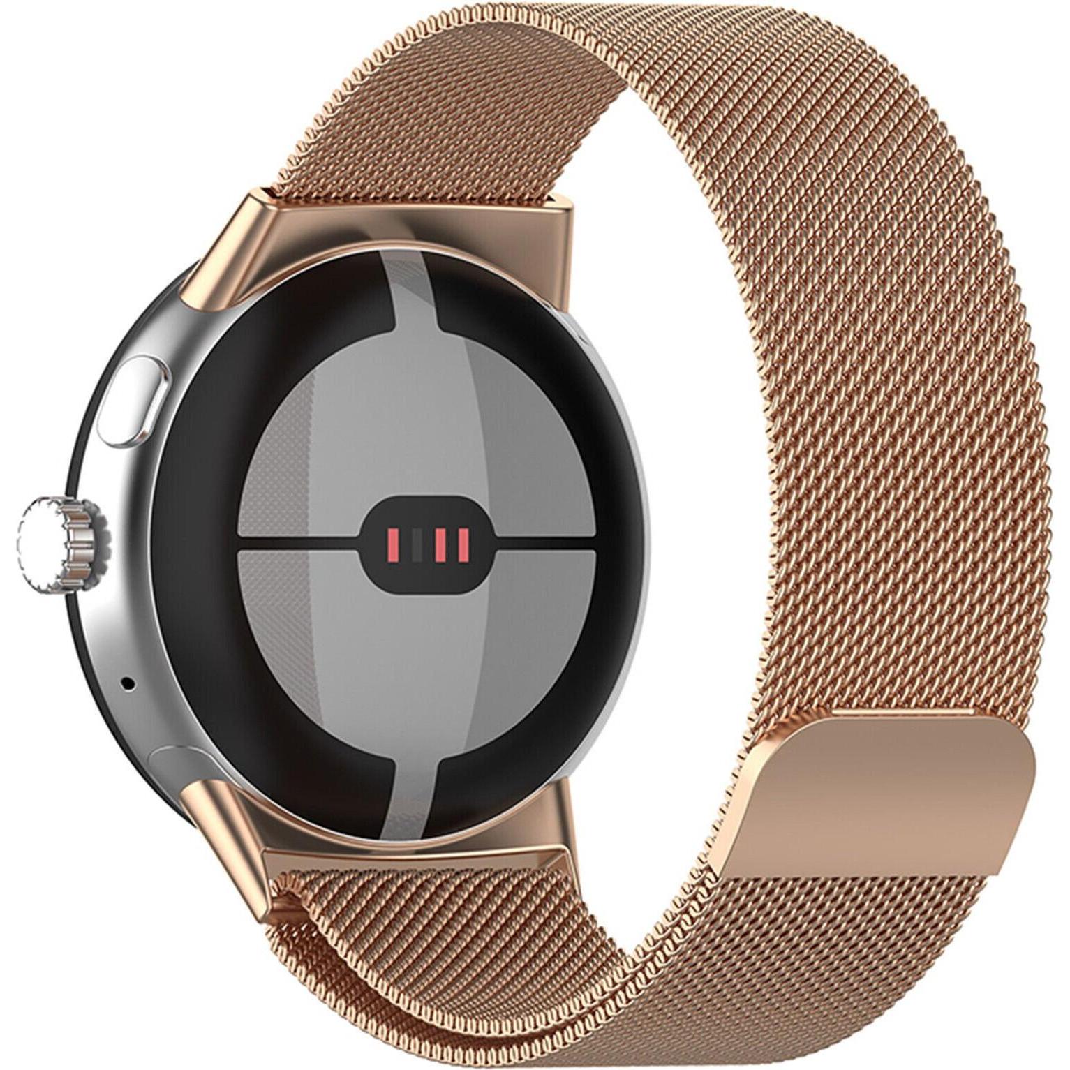 Bild von Strap-it Milanaise Armband, Uhrenarmband, Gold