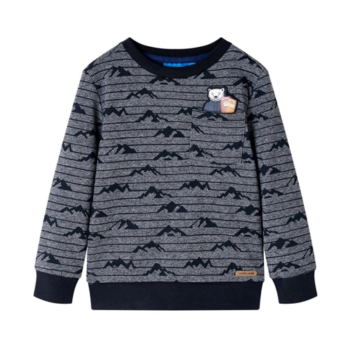Bild von Kinder Sweatshirt mit Gebirgsmuster - vidaXL