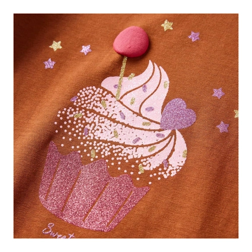 Bild von vidaXL Kinder Langarmshirt mit süßem Eiscreme-Design