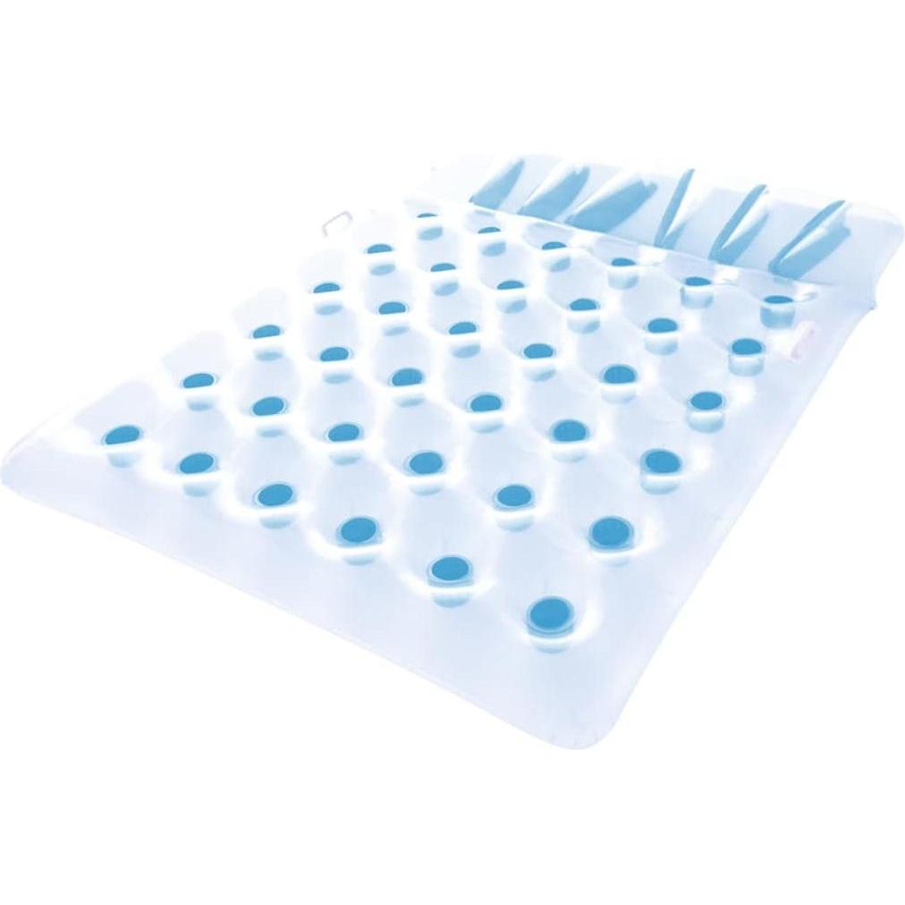 Bild von Bestway Aufblasbare Doppel-Luftmatratze für Pool blau (43055)