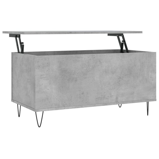 Bild von vidaXL Couchtisch Couchtisch Betongrau 90x44,5x45 cm Holzwerkstoff (1-St)