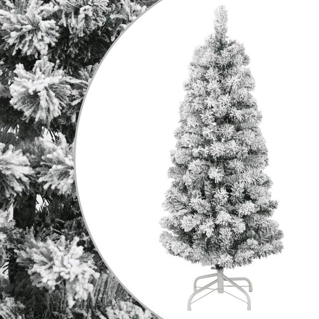 Bild von vidaXL Künstlicher Weihnachtsbaum Künstlicher Weihnachtsbaum Klappbar Beschneit 120 cm
