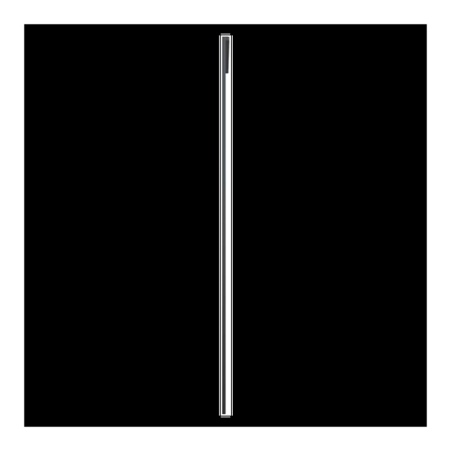 Bild von vidaXL Zimmertür Schiebetür Golden 102,5x205 cm ESG-Klarglas und Aluminium