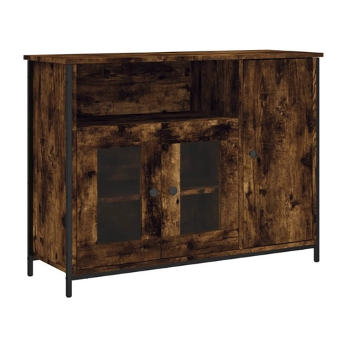 Bild von vidaXL Sideboard Räuchereiche 100x35x75 cm – Ein zeitloser Klassiker für Ihr Zuhause