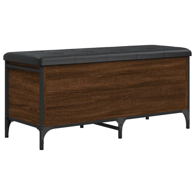 Bild von vidaXL Sitzbank mit Stauraum Braun Eiche 102x42x45 cm Holzwerkstoff (835151)