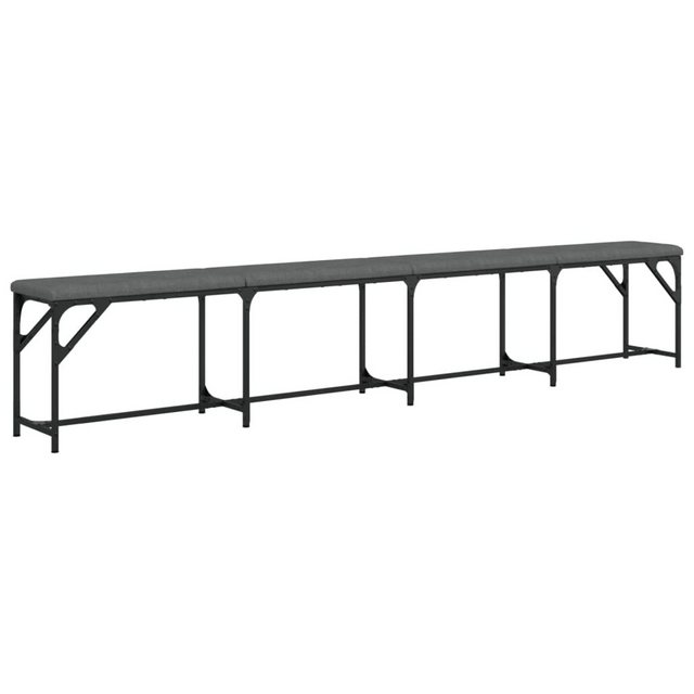 Bild von vidaXL Essbank Dunkelgrau 248x32x45 cm Stahl und Stoff (835228)