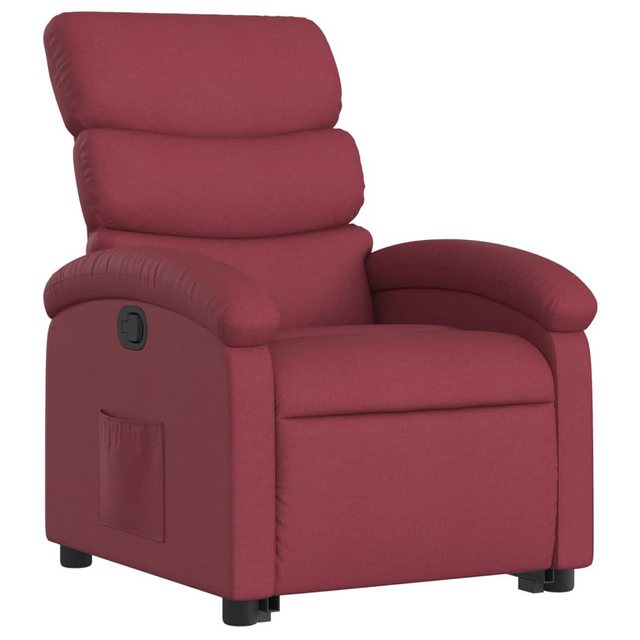 Bild von vidaXL Sessel Relaxsessel mit Aufstehhilfe Weinrot Stoff (1-St)
