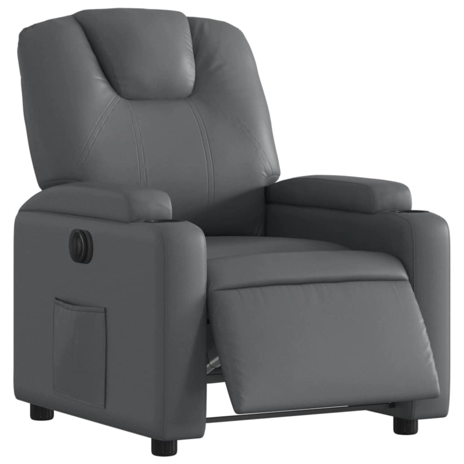 Bild von vidaXL Relaxsessel Elektrisch Grau Kunstleder Modell 17