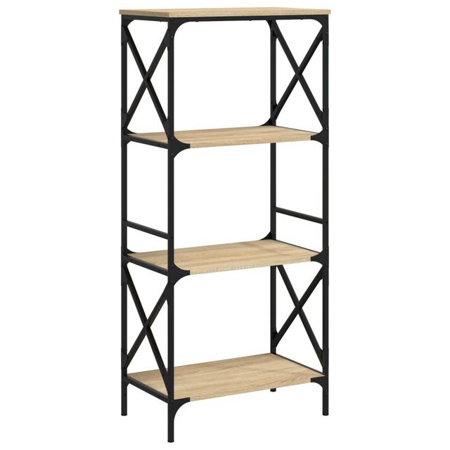 Bild von VidaXL, Regal, Bücherregal 4 Böden Sonoma-Eiche 59x35x132 cm (59 x 35 x 132 cm)