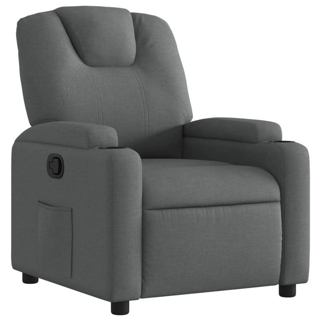Bild von vidaXL Sessel Relaxsessel Dunkelgrau Stoff (1-St)
