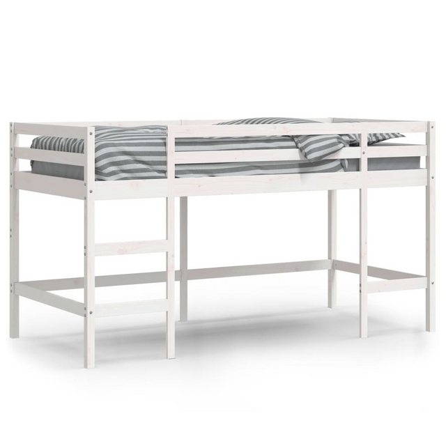 Bild von vidaXL Kinderhochbett mit Leiter 90x190 cm Massivholz Kiefer1926854