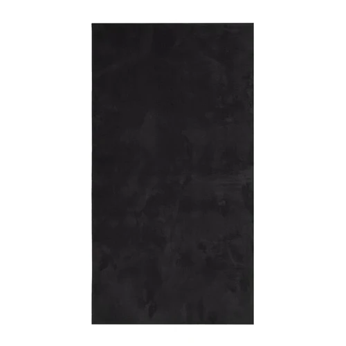 Bild von vidaXL Teppich, Wohnzimmerteppich Kurzflor Weich Waschbar, Moderner Teppich für Wohnzimmer Schlafzimmer, Flauschig Einfarbig rutschfest, Schwarz 80x150cm, vidaXL Teppich Teppich HUARTE Kurzflor Weich und Waschbar Schwarz 80x150 cm, Höhe: 0 mm