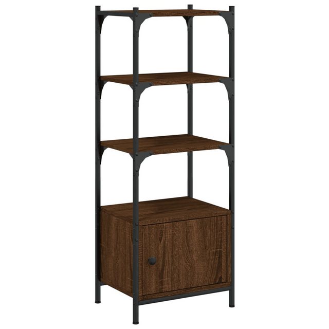 Bild von VidaXL, Regal, Bücherregal 3 Böden Braun Eichen-Optik 41x30x109,5