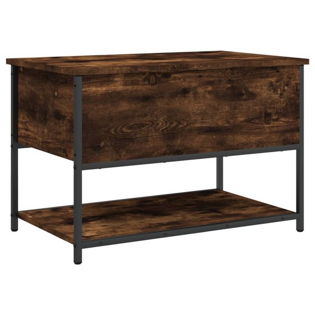 Bild von vidaXL Sitzbank Sitzbank mit Stauraum Räuchereiche 70x42,5x47 cm Spanplatte