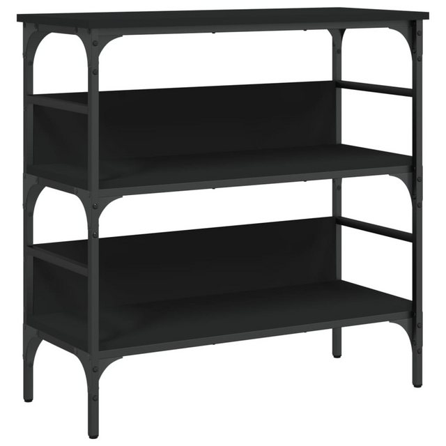 Bild von vidaXL Konsolentisch Schwarz 75x32x75 cm Holzwerkstoff Modell 1