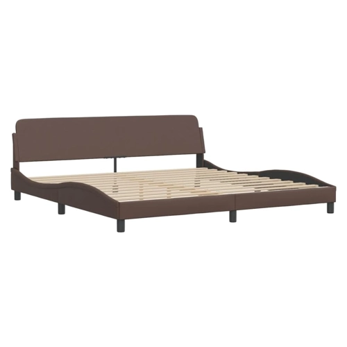 Bild von vidaXL Palettenbett, vidaXL Bett, Polsterbett mit Matratze, Bettgestell Bettrahmen mit Lattenrost, Einzelbett Schlafzimmerbett, Schwarz 100x200cm Kunstleder