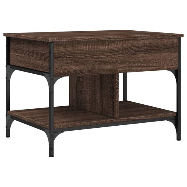 Bild von vidaXL Couchtisch Couchtisch Braun Eichen-Optik 70x50x50 cm Holzwerkstoff Metall (1-St)