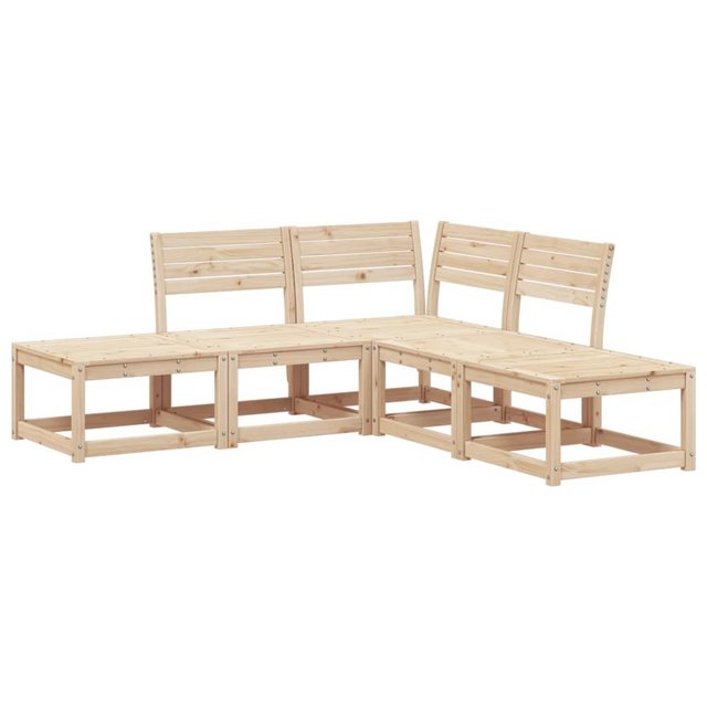 Bild von vidaXL 5-tlg Garten-Sofagarnitur Massivholz Kiefer Modell 2