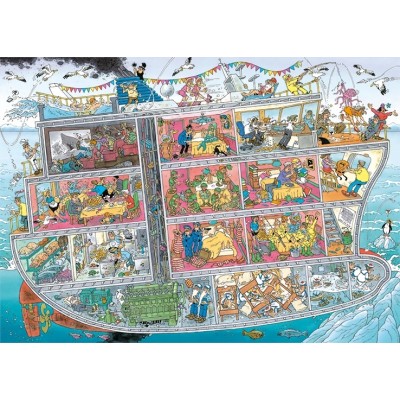 Bild von Jumbo Jan Van Haasteren - Kreuzfahrtschiff 1000 Teile Puzzle Jumbo-00605