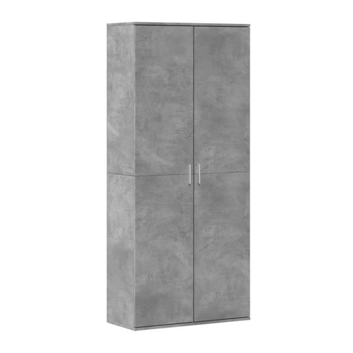 Bild von vidaXL Highboard Betongrau 80x35x180 cm – Der stilvolle Stauraum für dein Zuhause