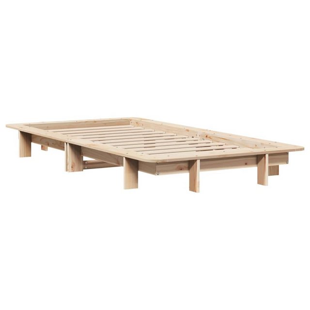 Bild von vidaXL Massivholzbett ohne Matratze 75x190 cm Kiefernholz2106525