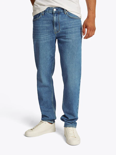 Bild von Tommy Hilfiger Tapered-fit-Jeans »TAPERED HARLEM STR TREVOR GREY«, in grauer Waschung
