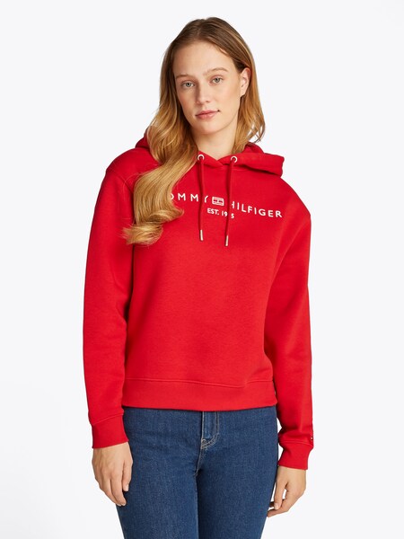 Bild von Tommy Hilfiger Kapuzensweatshirt »MDRN REG CORP LOGO HOODIE«, mit gesticktem Logo-Schriftzug