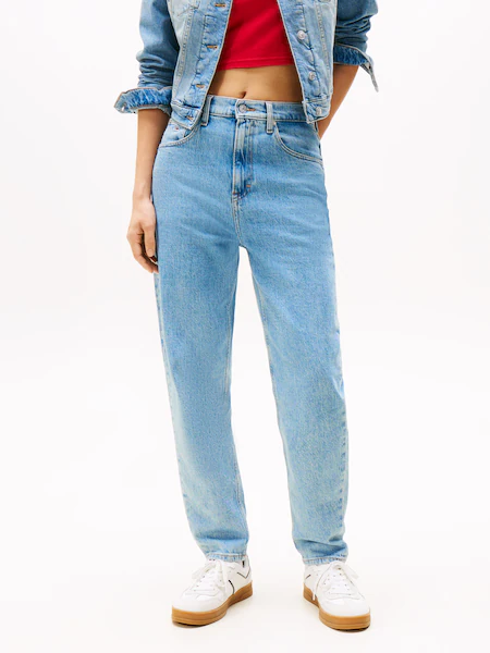 Bild von Tommy Jeans Tapered-fit-Jeans Tommy Jeans - Damenjeans - MOM Fit- High Waist - Tapered