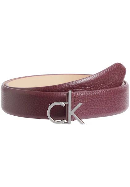 Bild von Calvin Klein Ledergürtel »CK LOGO BUCKLE BELT 3.0_PBL«, mit Logoprägung als Schließe